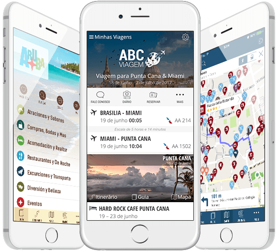 Aplicações móveis para a indústria de viagens Aplicações móveis para a indústria de viagens